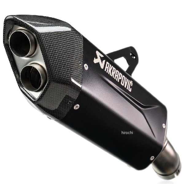 【メーカー在庫あり】 アクラポビッチ AKRAPOVIC スリップオンライン チタン R1300GS ブラック JMCA S-B13SO4-HJGTBLJPP HD店