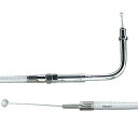 【即納】 ネオファクトリー 33インチ スロットルケーブル 90° プラチナコート 96年以降 BigTwin、XL 009681 HD店