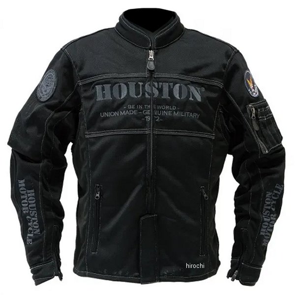 HTVA-2510S ヒューストン HOUSTON 2025年春夏モデル M/C ライディングジャケット 黒 2XLサイズ HTVA251..