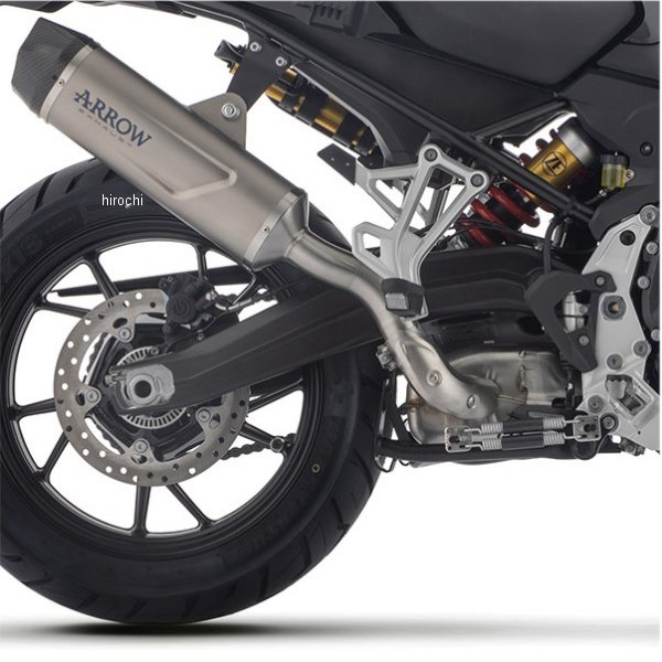 72653PK アロー Arrow スリップオンマフラー Indy Race EVO チタン カーボンエンド 24年-25年 BMW F800GS 72653PK-F800GS HD店