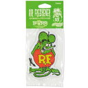 【メーカー在庫あり】 MQQNEYES ムーンアイズ RAT FINK エアーフレッシュナー グリーン RAF598GR HD店