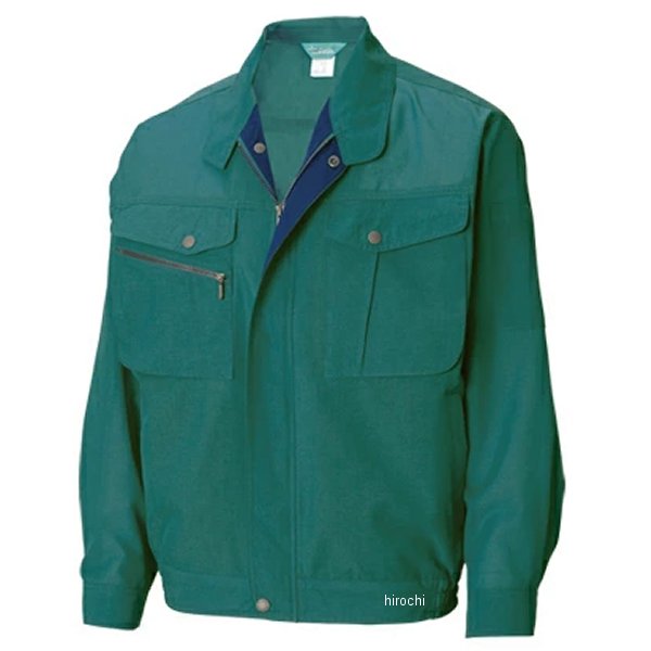 【メーカー在庫あり】 TSデザイン 長袖ブルゾン 緑 3Lサイズ 7106 HD店