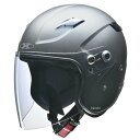 RAZZO STRADA リード工業 セミジェットヘルメット RAZZO STRADA マットガンメタ XLサイズ (61-62cm未満) RAZZOSTRAD...