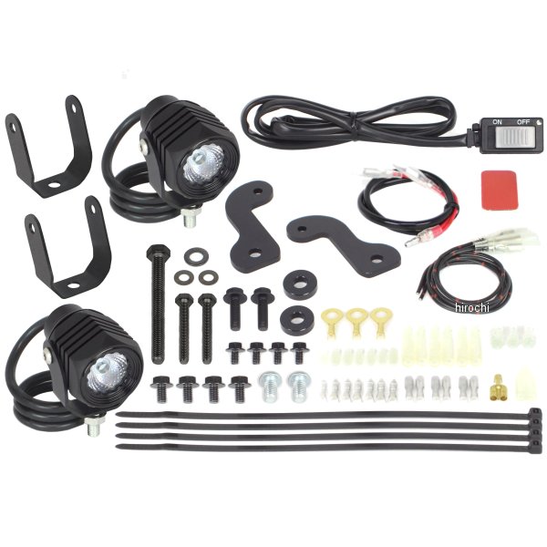 SP武川 LEDフォグランプキット3.0(950) スーパーカブ50 2個 05-08-0649 HD店