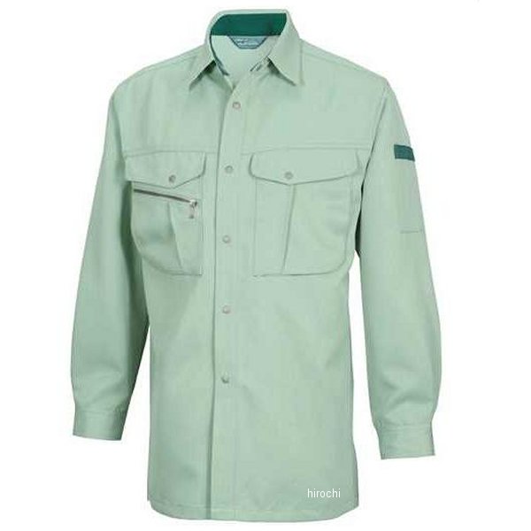 【メーカー在庫あり】 TSデザイン 長袖シャツ アースグリーン Lサイズ 7115 HD店