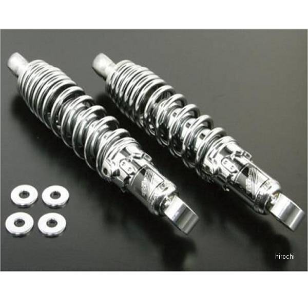 【メーカー在庫あり】 SP武川 リアショックアブソーバー モンキー、ゴリラ 265mm クロムメッキ 2本入セット 06-04-0178 HD店
