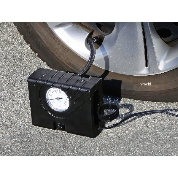ワンダーリッヒ Wunderlich 12V携帯コンプレッサー 10PSI 7kPaゲージ付 W20081-000 HD店
