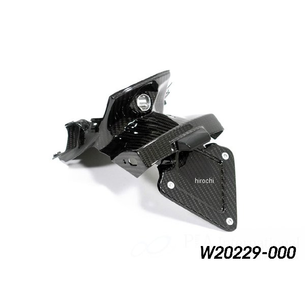 ワンダーリッヒ Wunderlich カーボン スプラッシュガード ナンバープレートホルダー W20229-000 HD店