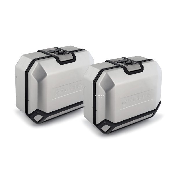 ワンダーリッヒ Wunderlich サイドケースセット X-CASE X36 純正キー対応 アルミニウム W30166-200 HD店