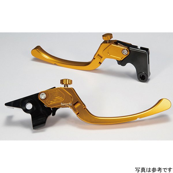 ユーカナヤ U-KANAYA ビレットレバーセット クイックタイプ ミドル VTR250 ゴールド HO052-010-1102 HD店