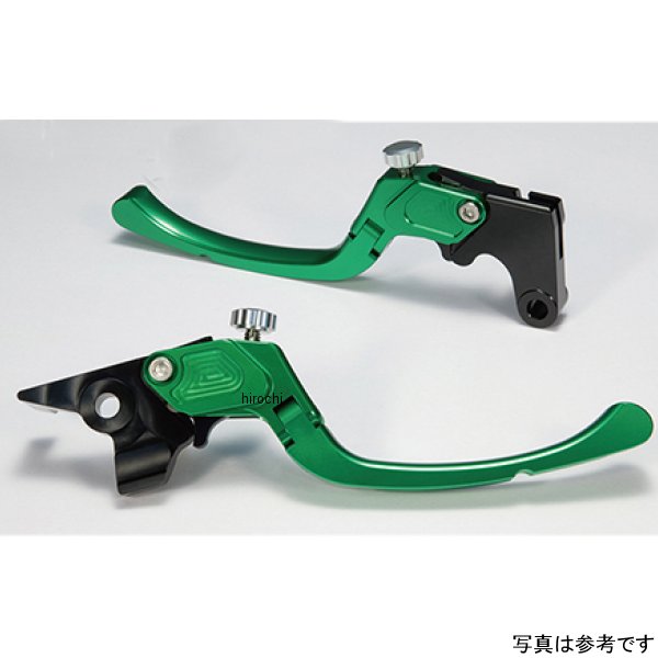 ユーカナヤ U-KANAYA ビレットレバーセット クイックタイプ ミドル ホーネット250 緑 HO073-010-1107 HD店