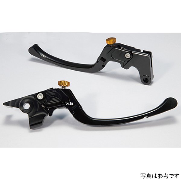 ユーカナヤ U-KANAYA ビレットレバーセット クイックタイプ ロング ZRX1100 黒 KA017-004-1001 HD店