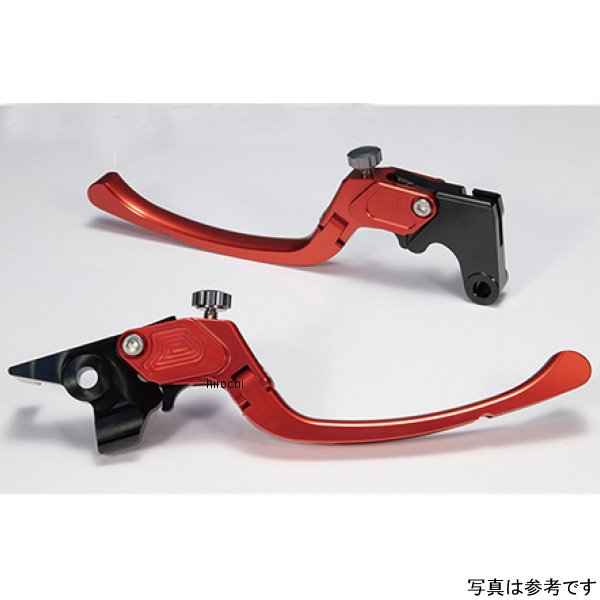 ユーカナヤ U-KANAYA ビレットレバーセット クイックタイプ ロング SV650 16年以降 赤 SU026-035-1005 HD店