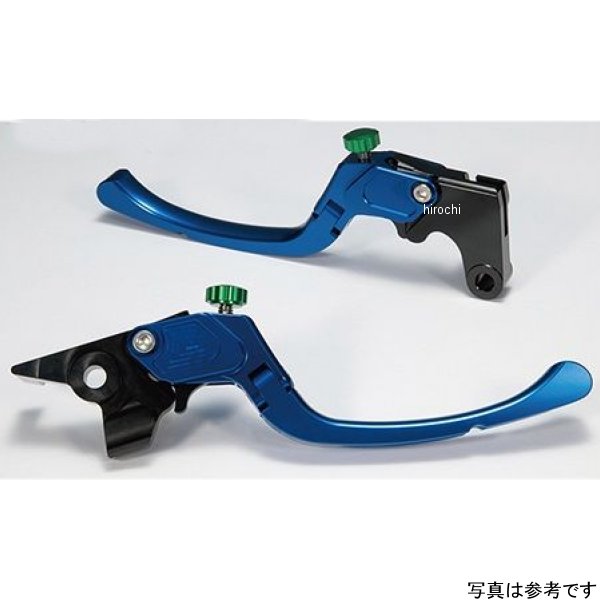 ユーカナヤ U-KANAYA ビレットレバーセット クイックタイプ ミドル 23年以降 YZF-R125、YZF-R15 国内正規車 青 YA061-142-1104 HD店