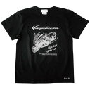 スズキ SUZUKI ハヤブサ HAYABUSA Tシャツ 黒 Lサイズ 2401SZ21-03 HD店
