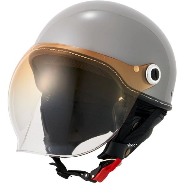 マルシン工業 BUBBLE RIDER HALF ハーフヘルメット グレー フリーサイズ(57〜60cm未満) 05303003 HD店