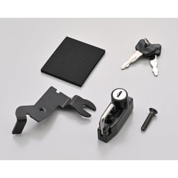 【メーカー在庫あり】 デイトナ ヘルメットロック W230/メグロS1(25)専用 ヘルメットホルダー 鍵タイプ 61269 HD店
