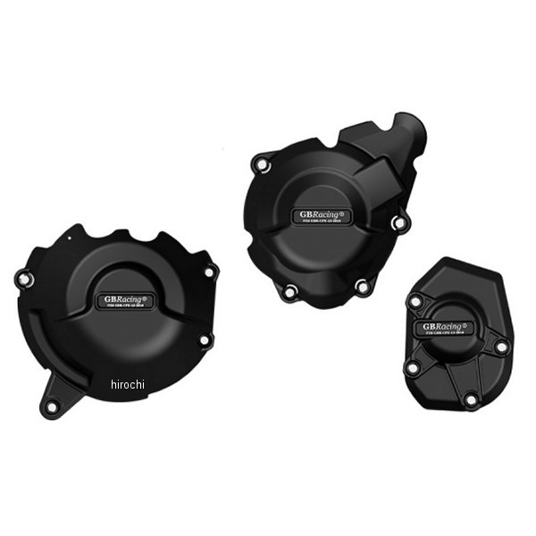 GBレーシング GB RACING エンジンカバーセット 3点 Ninja1000、Z1000 黒 EC-Z1000SX-2016-SET HD店