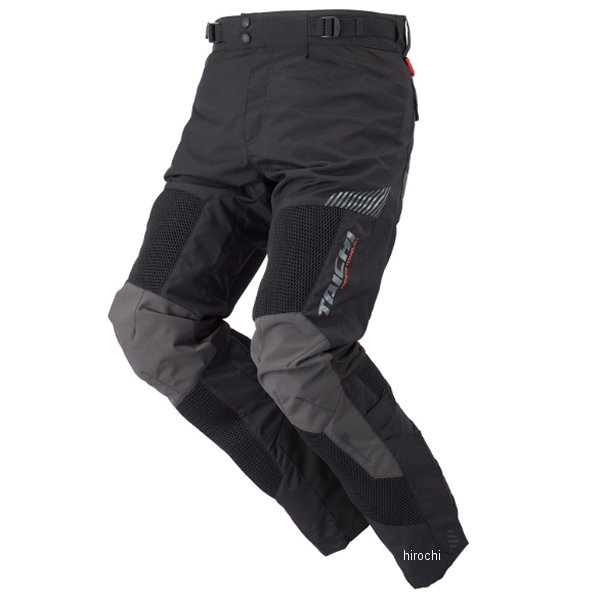 RSタイチ RSTaichi 春夏モデル コンパス エアー パンツ 黒/グレー BLサイズ RSY269 HD店