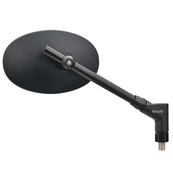 【メーカー在庫あり】 デイトナ ハイビジミラー ターナータイプ ロー M10正ネジ オーバル 左右共通 黒 48373 HD店