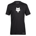 【メーカー在庫あり】 フォックス FOX フォックスヘッド プレミアムTシャツ 黒 Mサイズ C0549 HD店
