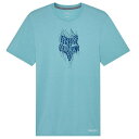 【メーカー在庫あり】 フォックス FOX バーク テックTシャツ ヴィンテージウォッシュブルー Lサイズ C0592 HD店
