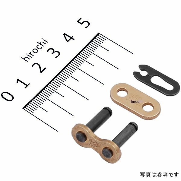 DID 大同工業 チェーン 420D クリップジョイントチェーンサイズ:420適合チェーン:420Dジョイントタイプ:RJ(クリップ)カラー:ゴールド/ブラック※パッケージは予告なく変更される場合がございます。4525516346559楽天 HD店