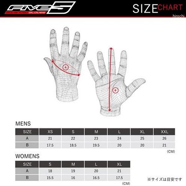 ヒロチー商事 ハーレー 楽天市場店のファイブ FIVE グローブ RFX SPORT 黒/蛍光イエロー Sサイズ 4770916486859 HD店｜アングル3