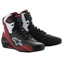 アルパインスターズ 2025年春夏モデル シューズ FASTER-4 SHOES 黒/白/ダークレッド 8サイズ 2510425 HD店