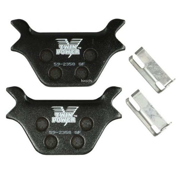 【メーカー在庫あり】 TWIN POWER ツインパワー オーガニックブレーキパッド 44209-87 twp592358 HD店