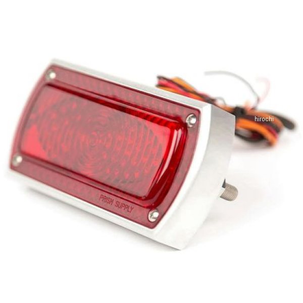 【メーカー在庫あり】 Prism Supply Co. プリズムサプライ ボックスチョッパーテールライト GEN-2 ブラッシュド 0203535 HD店