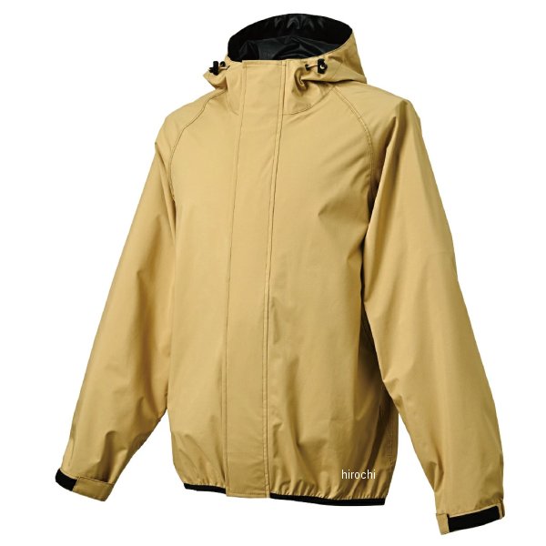 【メーカー在庫あり】 ライズ RIDEZ レインジャケット MOTTO MICRO RAIN JACKET カーキ Lサイズ MCR06 ..