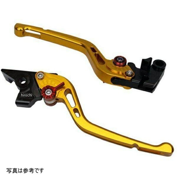 ユーカナヤ U-KANAYA GPタイプ アルミ削り出しビレットレバーセット GSX-S1000GT、GSX-S1000GX ゴールド SU051-150-0502 HD店