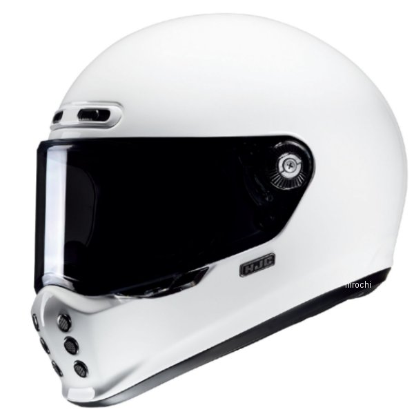 エイチジェイシー HJC フルフェイスヘルメット V10 ソリッド ホワイト Sサイズ HJH248WH01S HD店