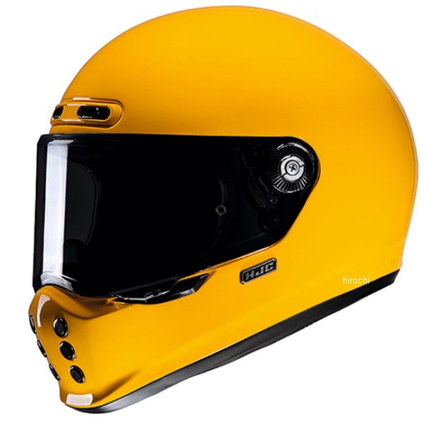 エイチジェイシー HJC フルフェイスヘルメット V10 ソリッド ディープイエロー Mサイズ HJH248YE01M HD店
