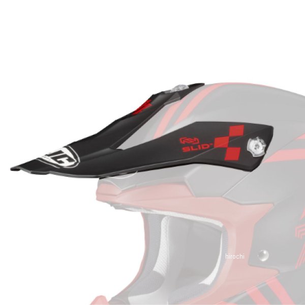 エイチジェイシー HJC バイザー i50 ヘックス ブラック/レッド HJP638BK11 HD店