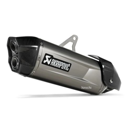 【New】 アクラポビッチ AKRAPOVIC スリップオンマフラー 25年 VERSYS1100SE EC/ECE チタン S-K11SO1-HGJT HD店