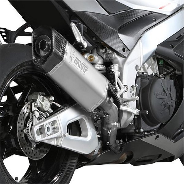 ミヴ Mivv スリップオンマフラー SR-1 触媒あり 21年-25年 TuonoV4 1100 チタン A.015.KR1T-TuonoV4 HD店