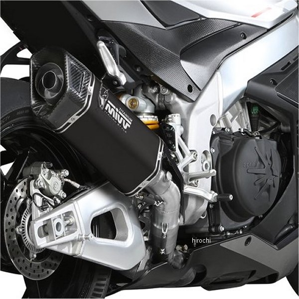 ミヴ Mivv スリップオンマフラー SR-1 21年-25年 TuonoV4 1100 ブラックチタン A.019.SR1TB-TuonoV4 HD店