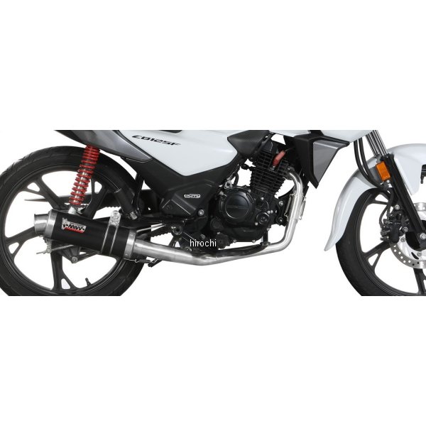 ミヴ Mivv フルエキゾースト GP 触媒なし 21年-24年 CB125F ブラックステンレス H.088.LXB HD店