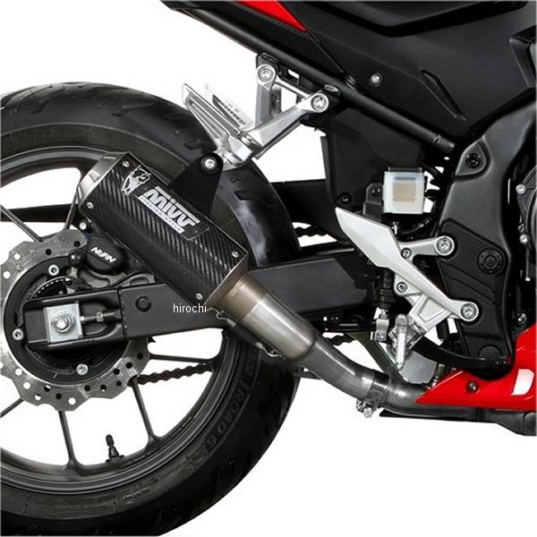 ミヴ Mivv スリップオンマフラー MK3 24年-25年 CBR400R カーボン H.093.SM3C-400R HD店