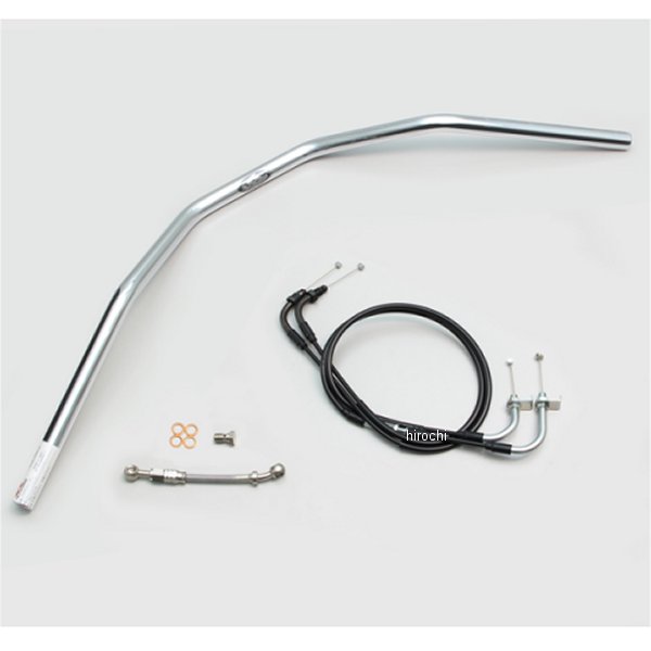 ハリケーン スーパートラッカー ハンドルセット ダックス125 クロームメッキ H044-032C HD店