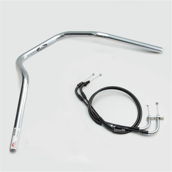 ハリケーン ナロー 4型 ハンドルセット ダックス125 クロームメッキ H044-048C HD店