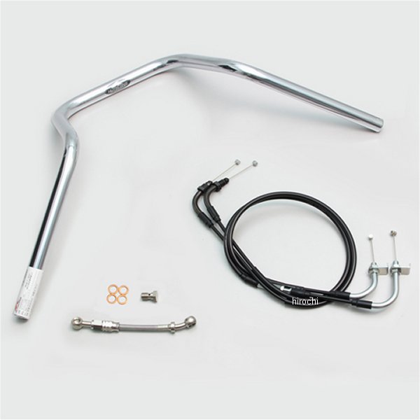 ハリケーン ナロー 5型 ハンドルセット ダックス125 クロームメッキ H044-049C HD店