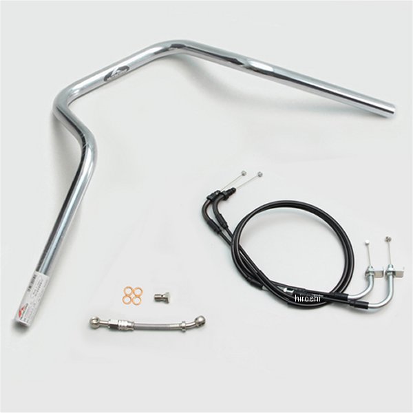 ハリケーン POLICE 5型 ハンドルセット ダックス125 クロームメッキ H044-069C HD店
