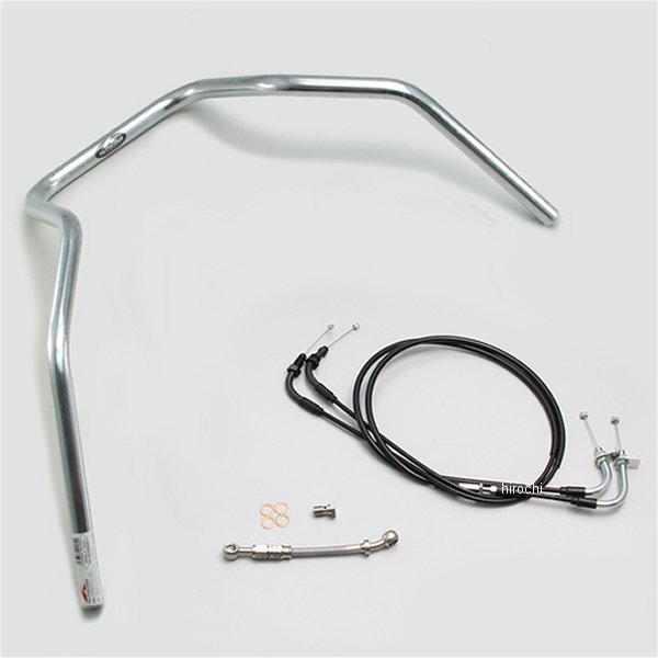 ハリケーン 300 シックスベンド ハンドルセット ダックス125 クロームメッキ H044-087C HD店