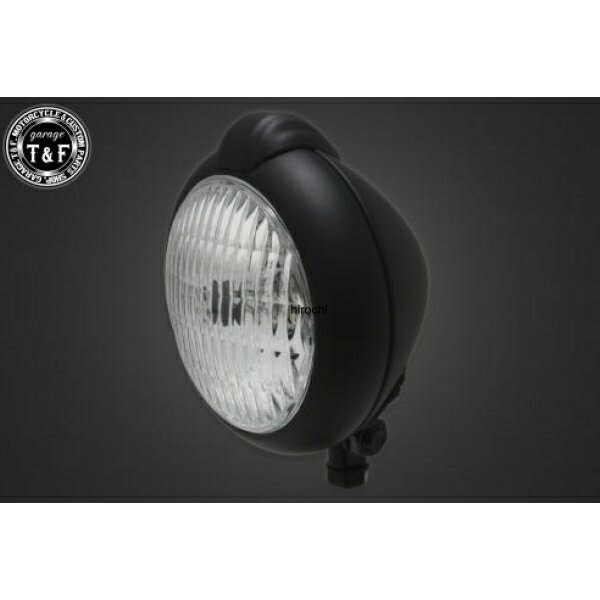 【New】 ガレージT&F 4.5in ユニティタイプライト(マット黒)透明レンズ+ステーB イントルーダー400 4022179 HD店