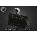 ガレージT&F サイドナンバーキット&ブレットテールランプ(メッキ)スモークレンズ+ステー 250TR SN06718 HD店
