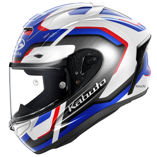 オージーケーカブト OGK KABUTO フルフェイスヘルメット F-17 ZESTAL ホワイトブルーレッド Sサイズ 4966094636111 HD店