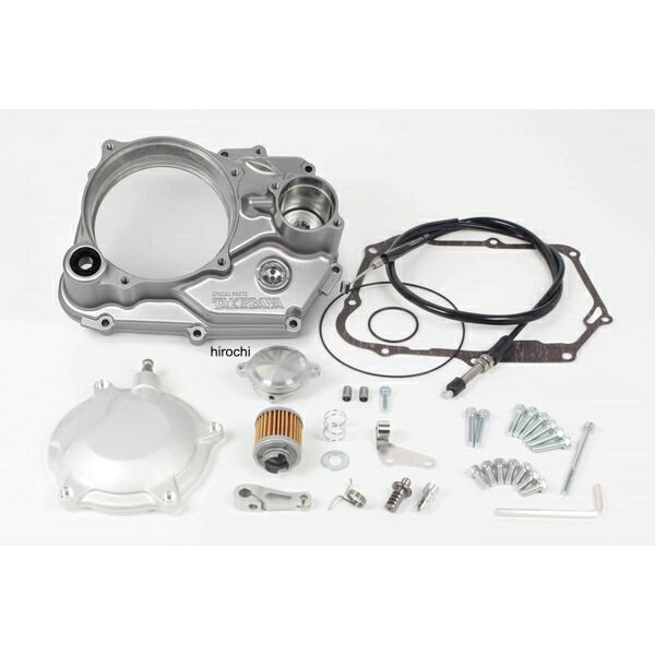 【New】 SP武川 スペシャルクラッチカバーキットTYPE-R WET/ワイヤー/シルバー モンキー 02-01-0447 HD店